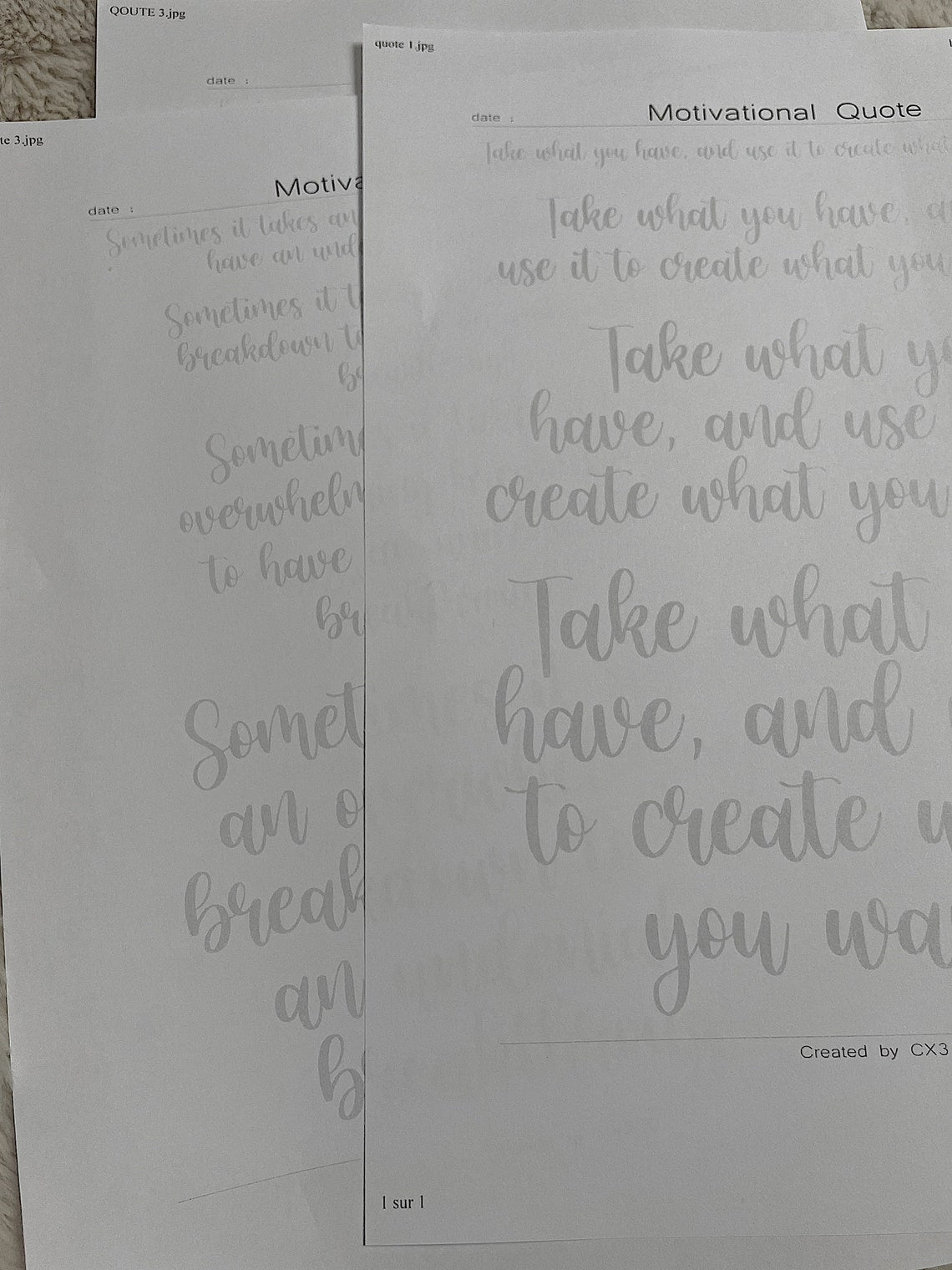 z 365 page Handlettering Practice Sheets - SALE OFF 95% - 1.2$