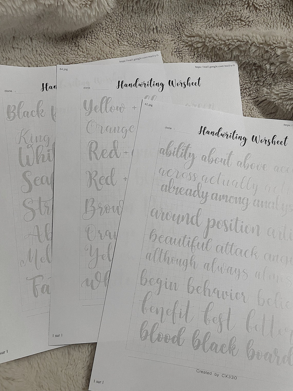 z 365 page Handlettering Practice Sheets - SALE OFF 95% - 1.2$